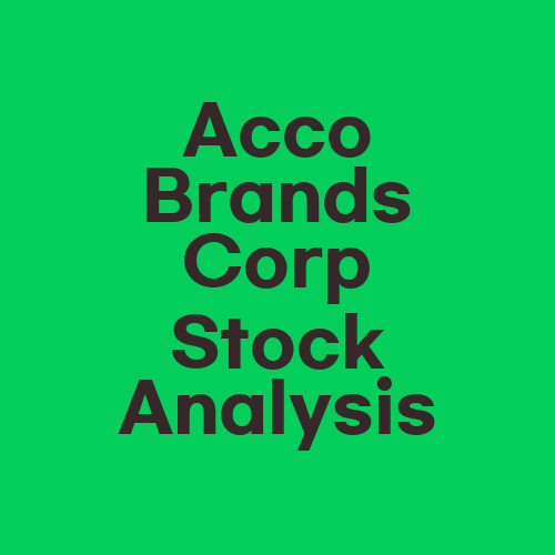 Acco Brands Corp Stock Analysis